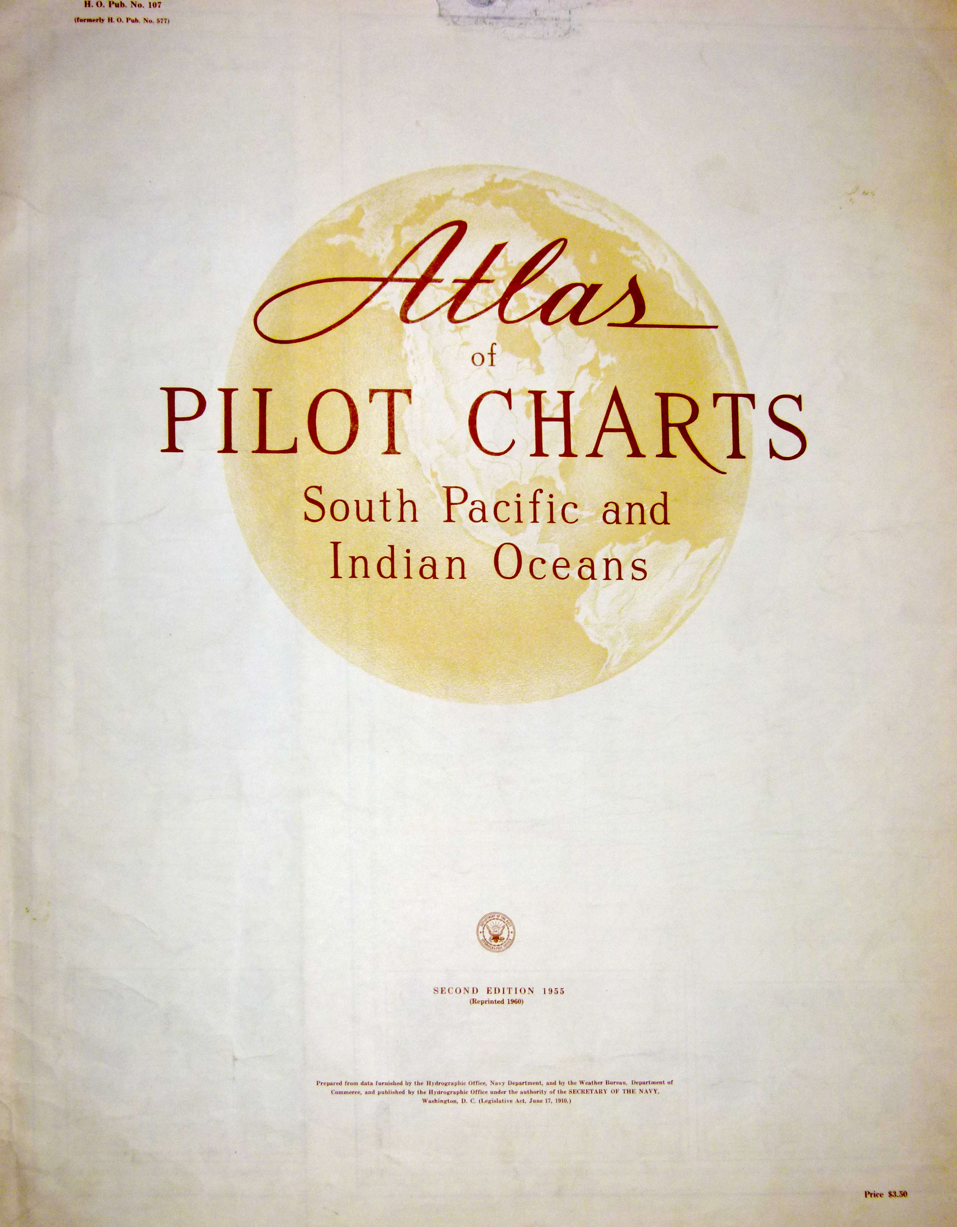 Pilot Charts Indian Ocean